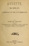 COLLINS, JOSEPH EDMUND – Volume XII (1891-1900)