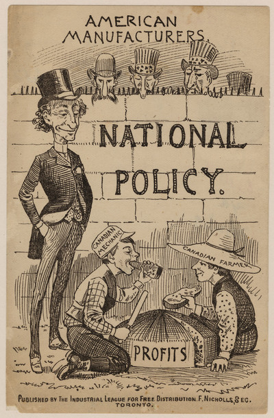 Original title:  MIKAN 2957613 MIKAN 2957613: American Manufacturers National Policy. ca. 1879 [421 KB, 1000 X 1523]